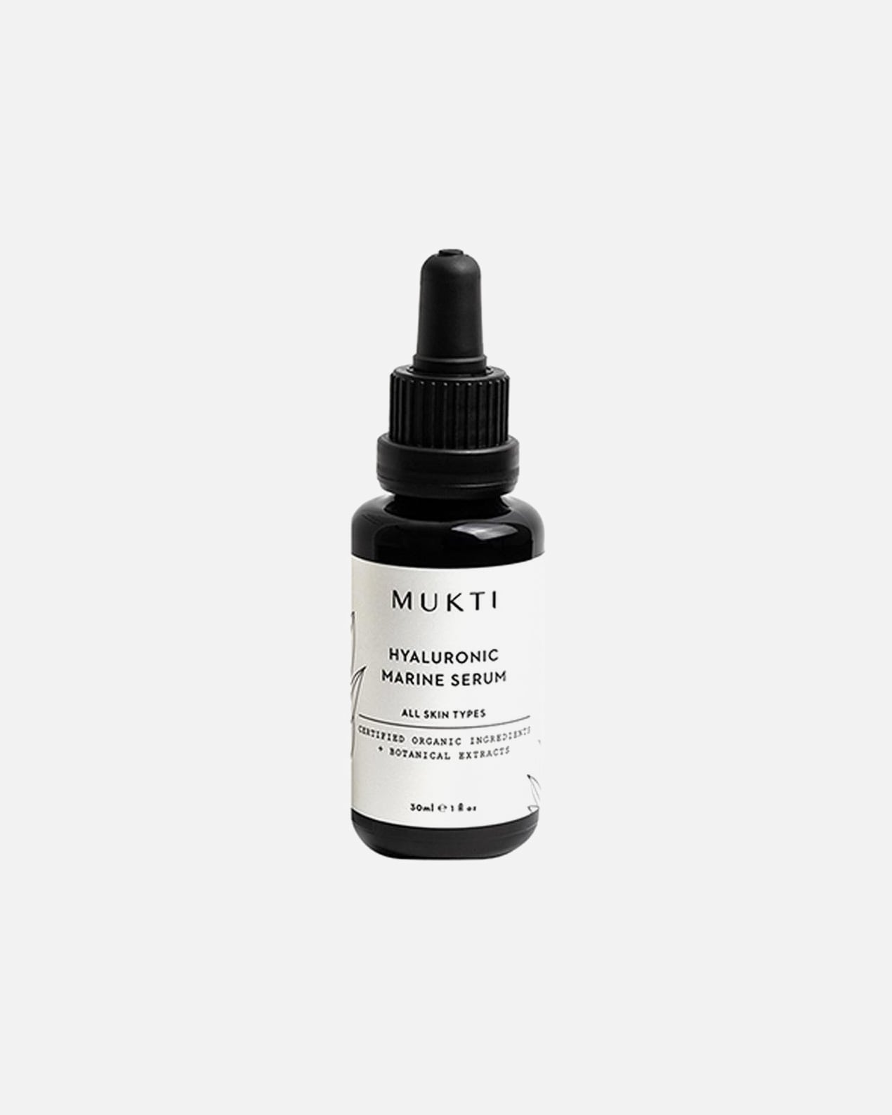 Hydraterend serum voor UnisexMukti OrganicsHyaluronic Marine Serum30 ml