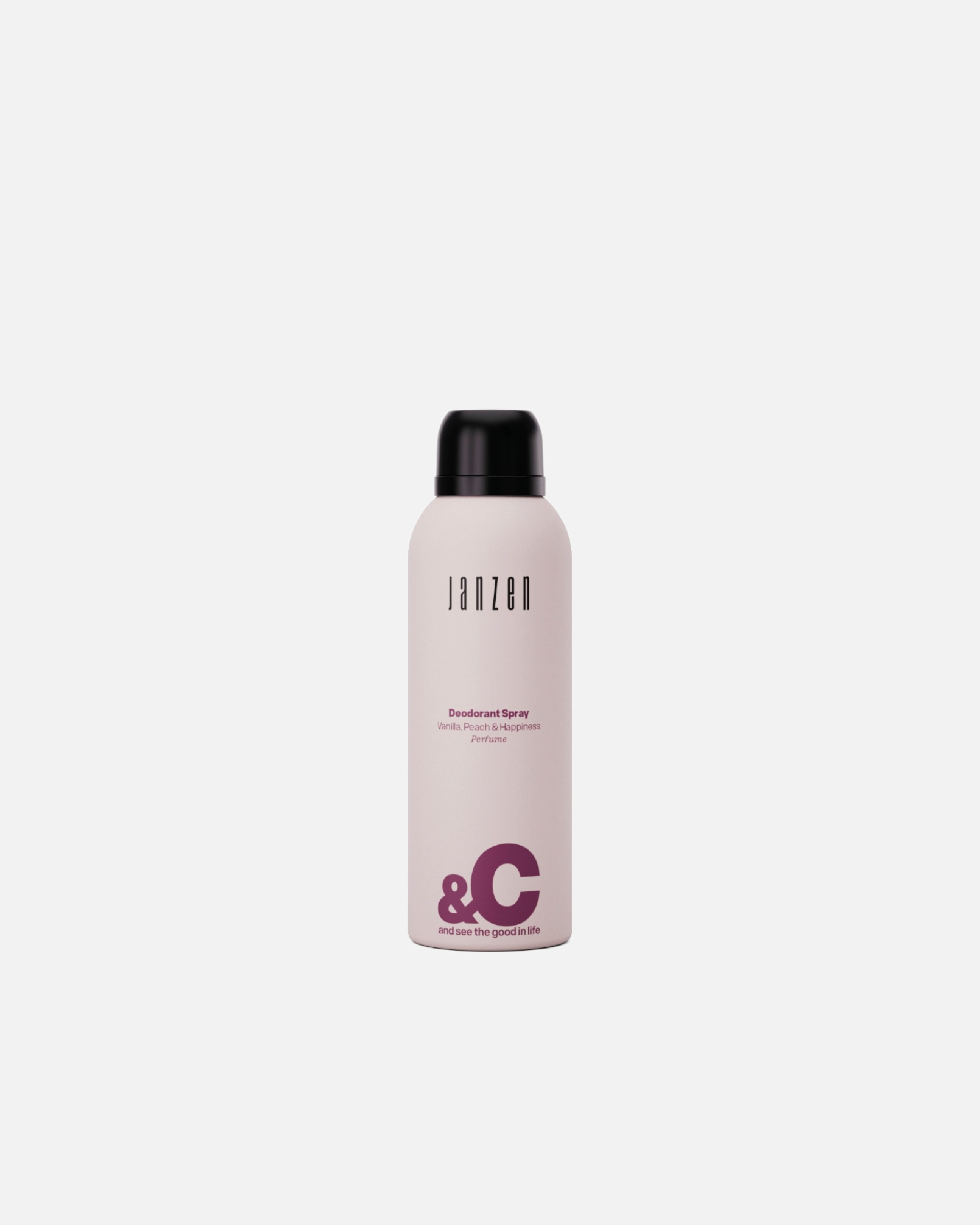 Deodorant voor UnisexJanzen&C Vanilla, Peach & Happiness150 ml