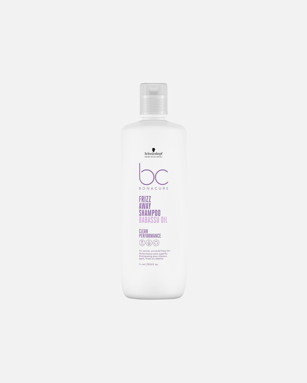 Haarshampoo voor UnisexSchwarzkopf ProfessionalBC BONACURE Frizz Away1000 ml