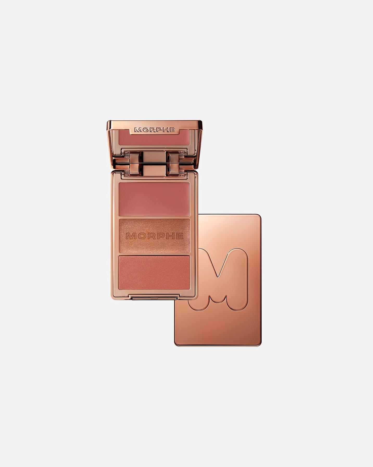 Blush voor UnisexMorpheCheek Thrills Multi-Finish Face TrioYACHT DAY