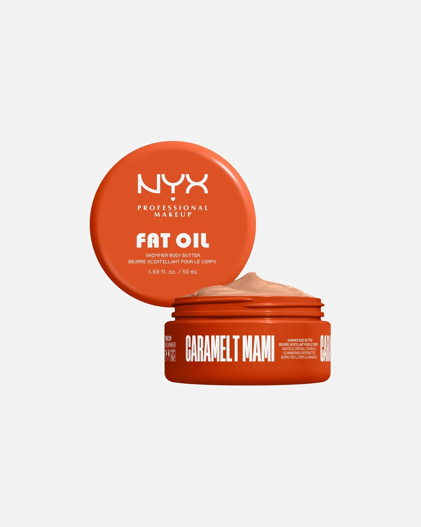 Bodybutter voor UnisexNYX Professional MakeupFat Oil BodyCaramelt Mami50 ml