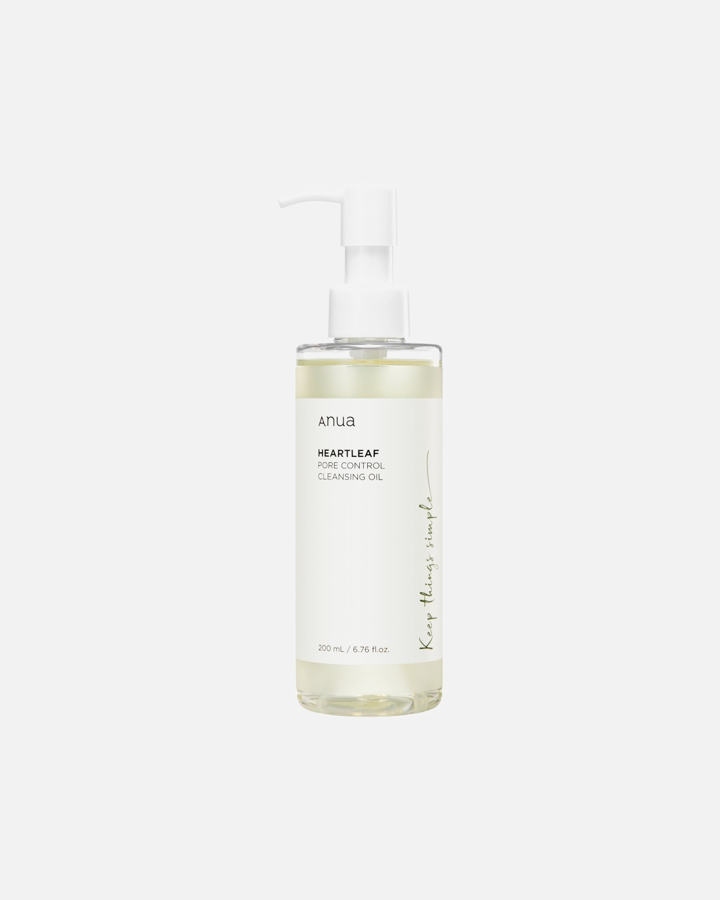 Gezichtsreinigingsolie voor UnisexAnuaHeartleaf Pore Control Cleansing Oil200 ml