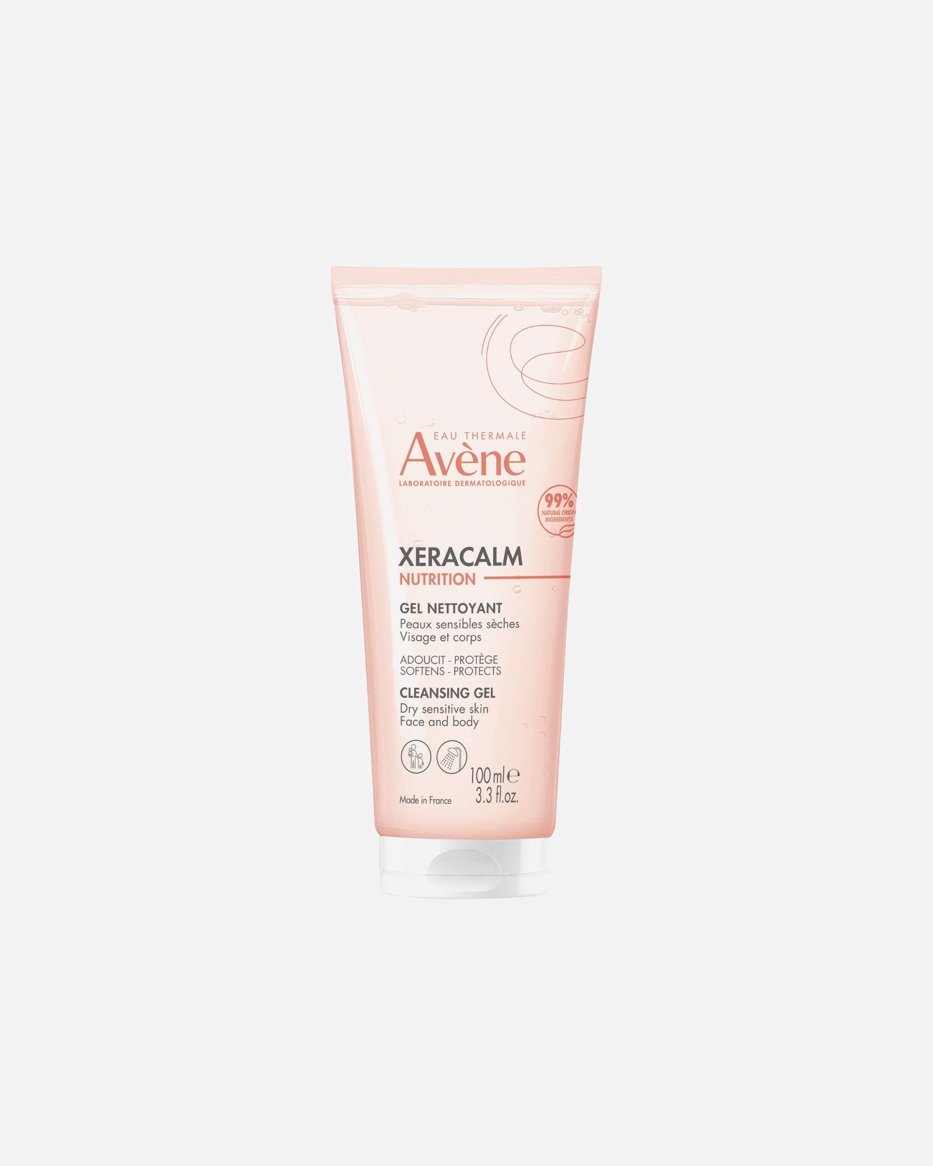 Reinigingsgel voor UnisexAvèneXeraCalmNutrition Cleansing Gel100 ml