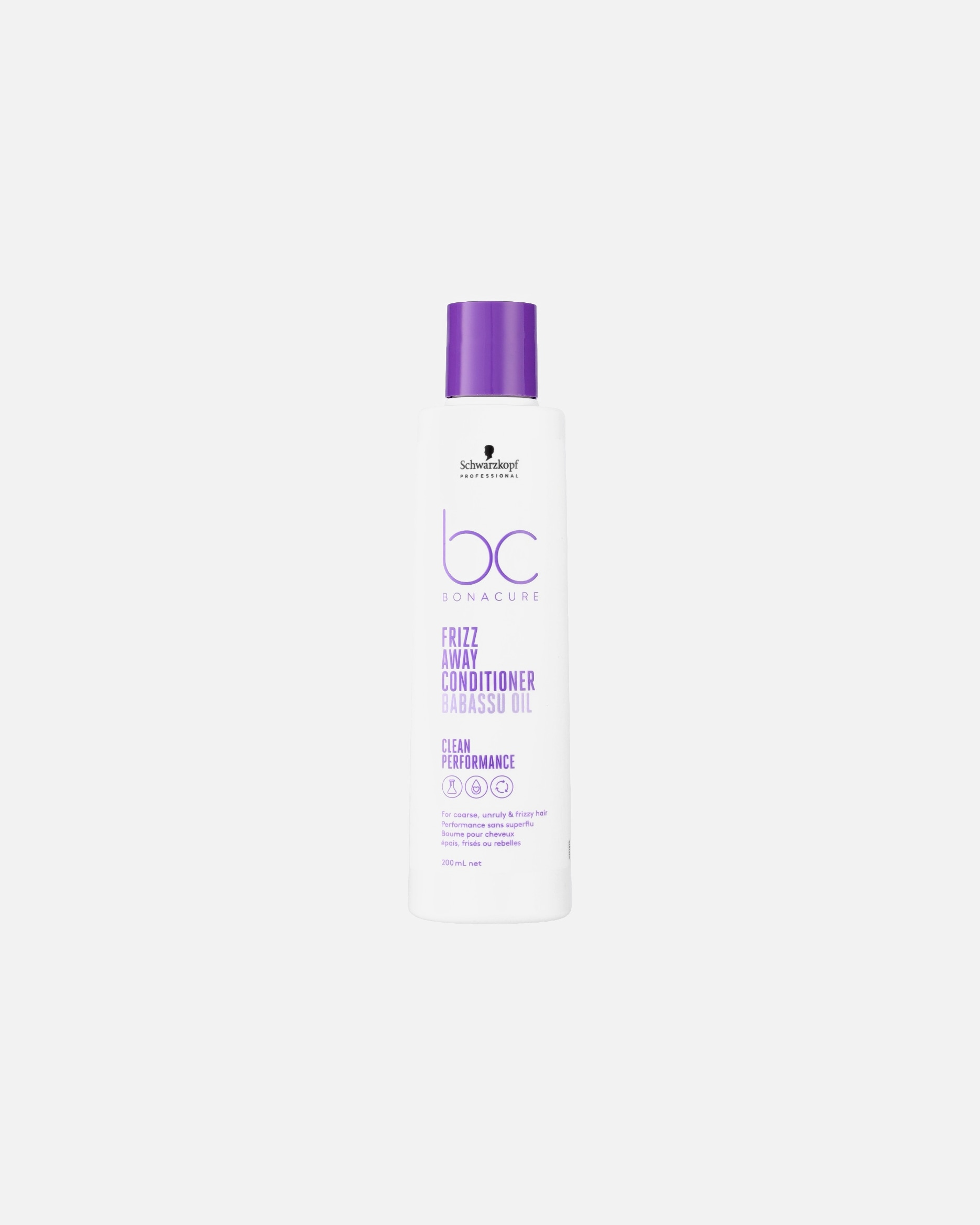 Conditioner voor UnisexSchwarzkopf ProfessionalBC BONACURE Frizz AwayConditioner200 ml