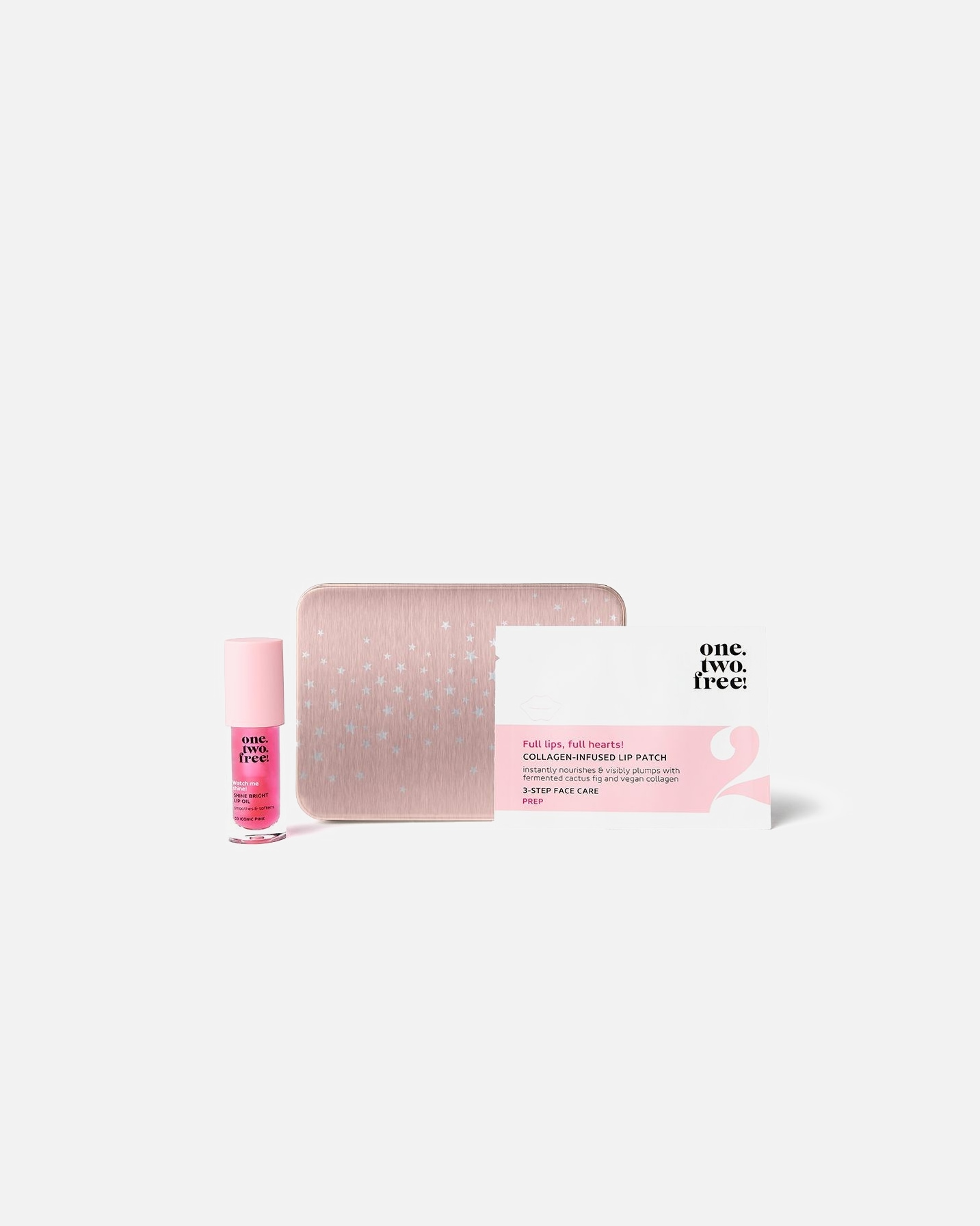 Gezichtsverzorgingsset voor Unisexone.two.free!Caring Lip Kit1 stuk