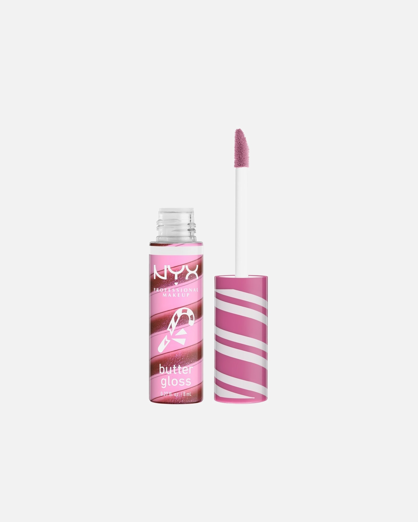 Lipgloss voor UnisexNYX Professional MakeupHoliday CollectionButter Gloss Swirl04 - HOLLY BERRY SWIRL