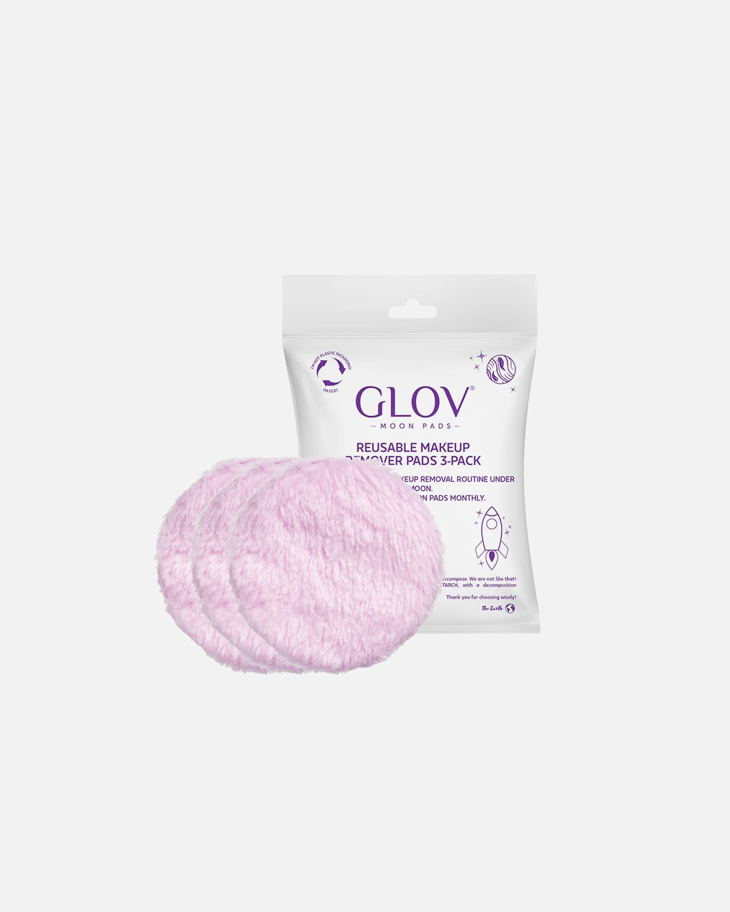 Reinigingspads voor UnisexGLOVMoon Pads 3-Pack3 stuk