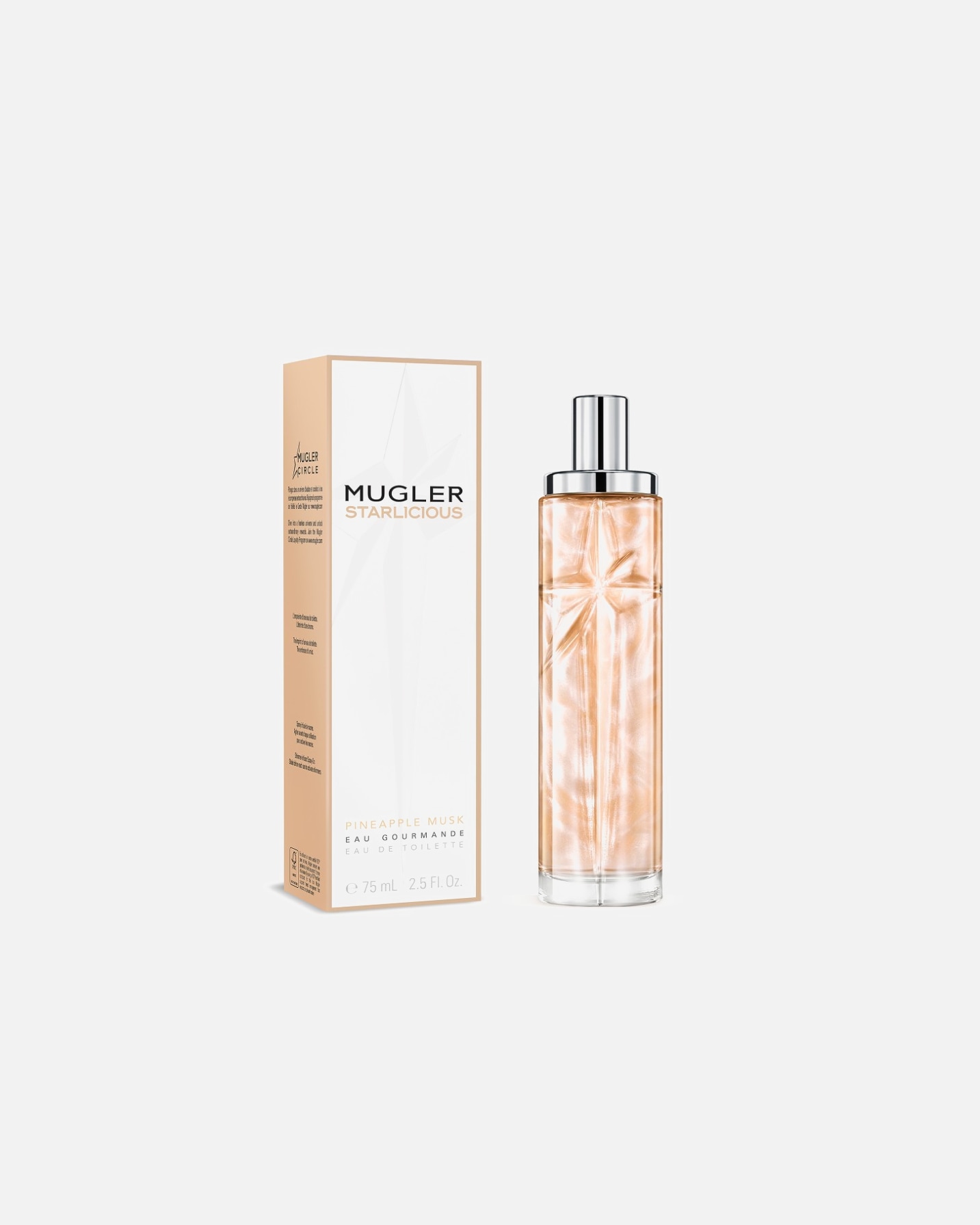 Eau de toilette voor MUGLERStarliciousPineapple Musk75 ml