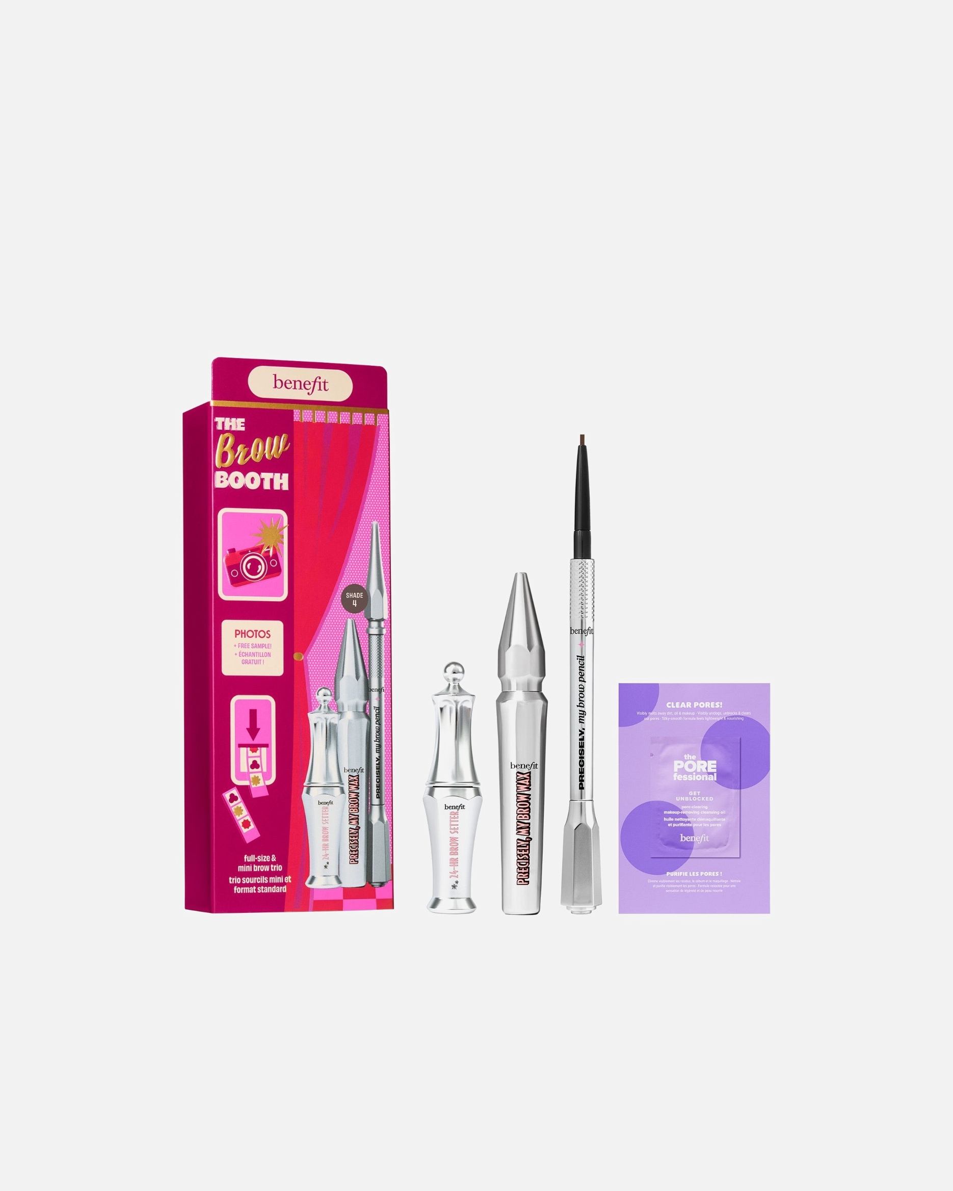 Wenkbrauw make-up set voor UnisexBenefitBrow Booth1 stuk