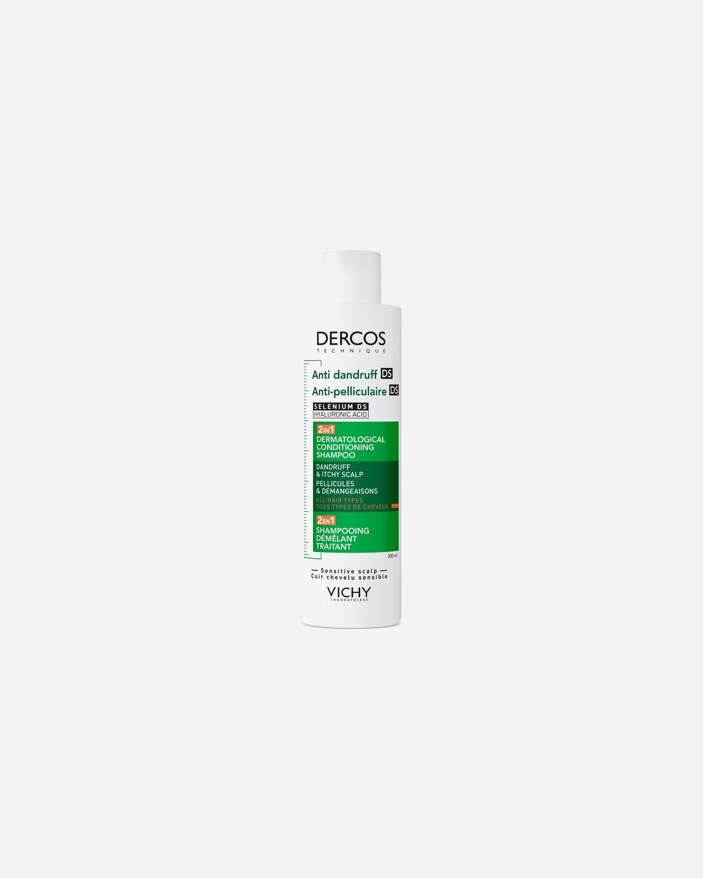 Haarshampoo voor UnisexVichyDercosAnti-roos DS 2-in-1200 ml