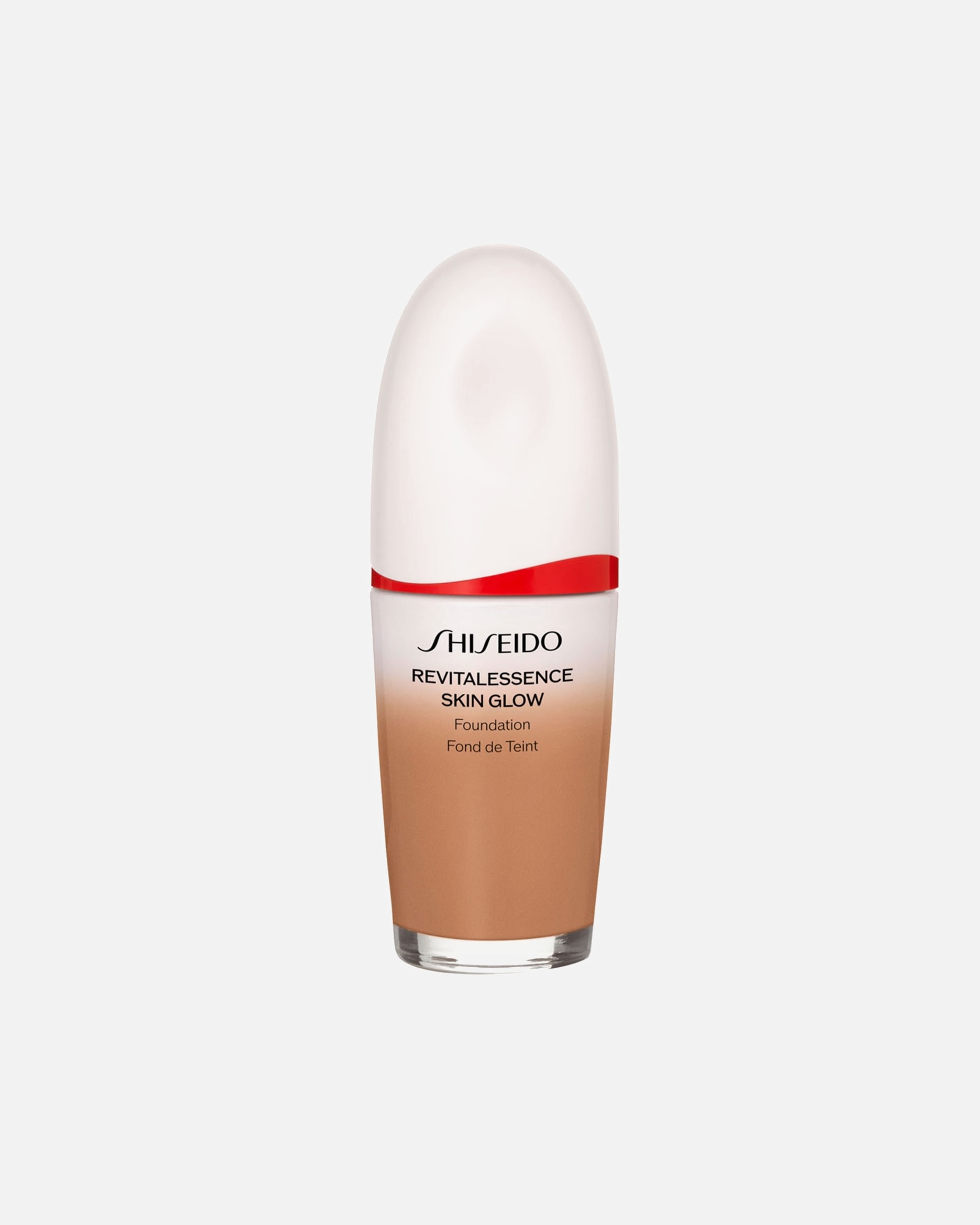 Foundation voor ShiseidoPurenessRevitalessence Skin Glow Foundation SPF30410 Sunstone