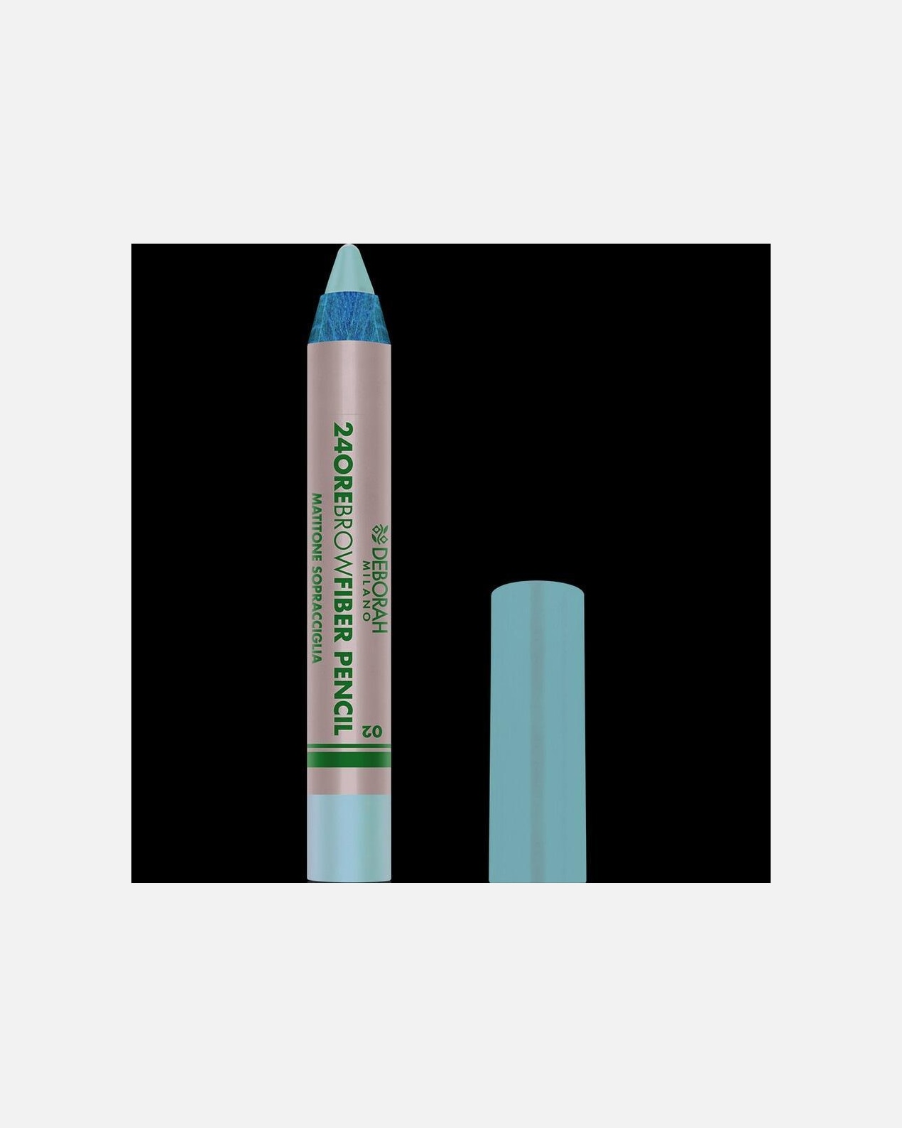 Wenkbrauwpotlood voor UnisexDeborah Milano24Ore Brow Fiber2 Light Brown