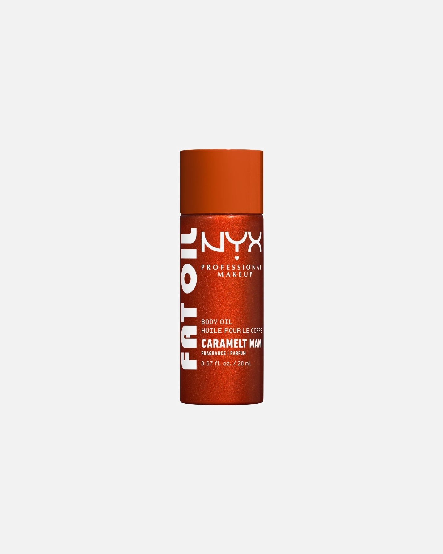 Body oil voor UnisexNYX Professional MakeupFat Oil BodyCaramelt Mami20 ml