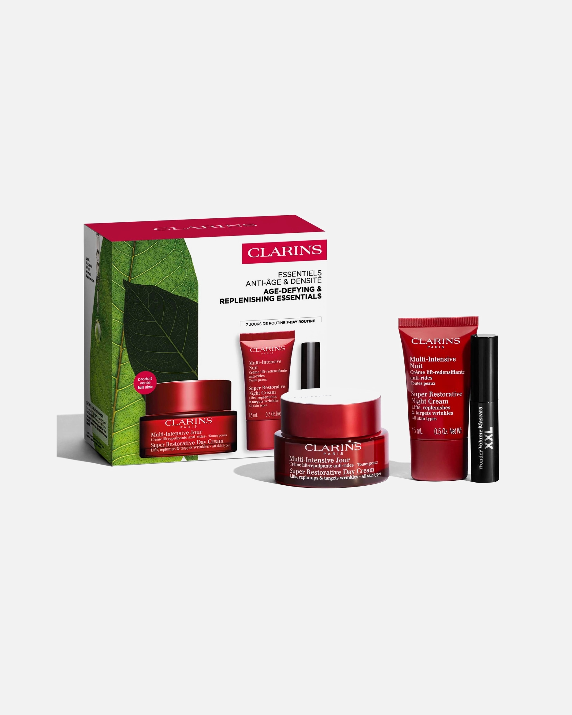 Oogverzorgingsset voor UnisexClarinsMulti-Intensive 50+Age-Defying & Replenishing Essentials1 stuk