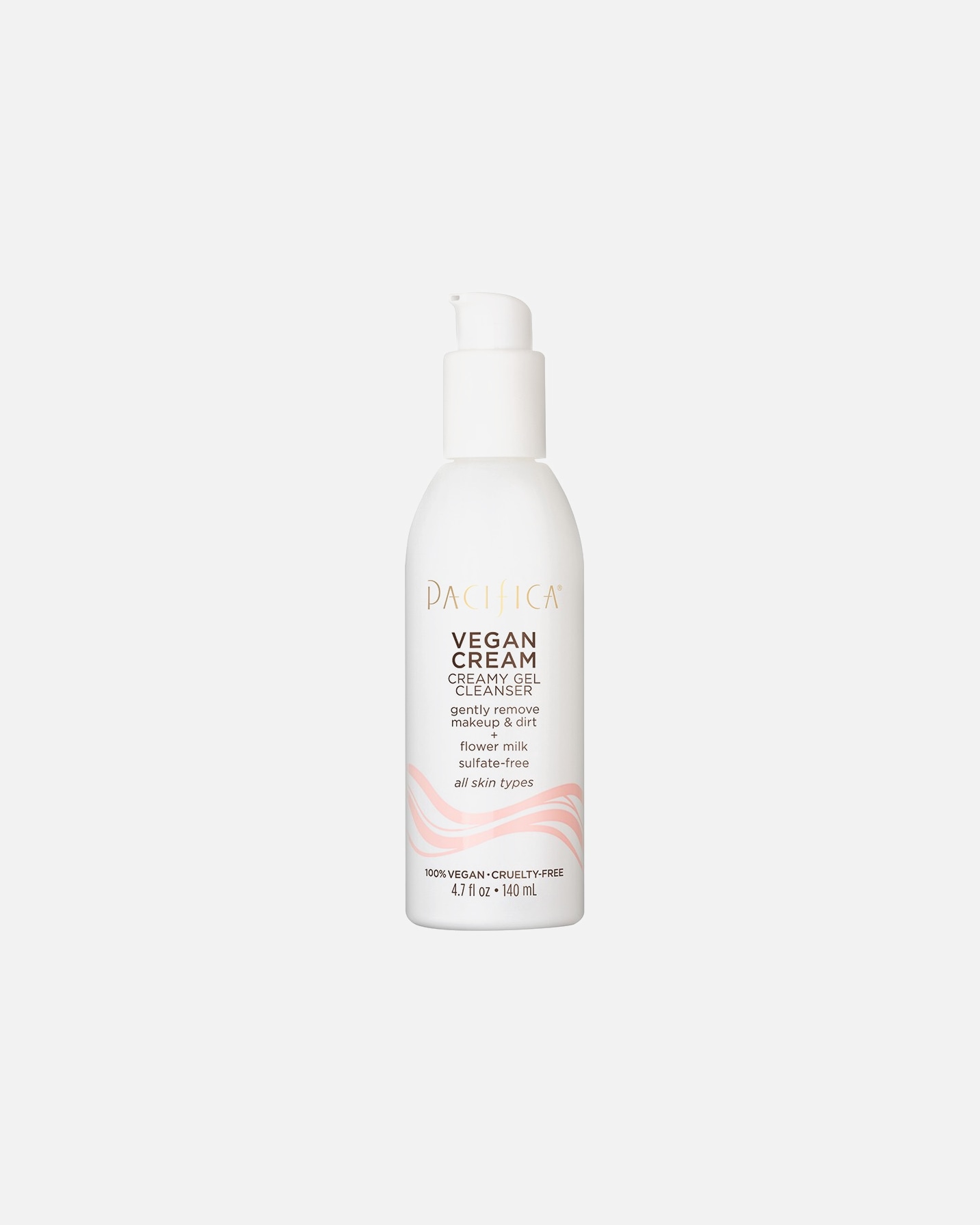 Gezichtsgel voor PacificaVegan CollagenCreamy Gel Cleanser140 ml