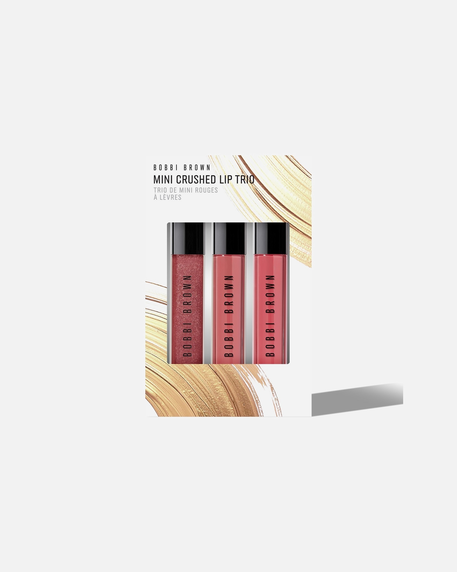 Lip Make-up Set voor UnisexBobbi BrownXMASSMini Crushed Lip Trio Lippenset1 stuk