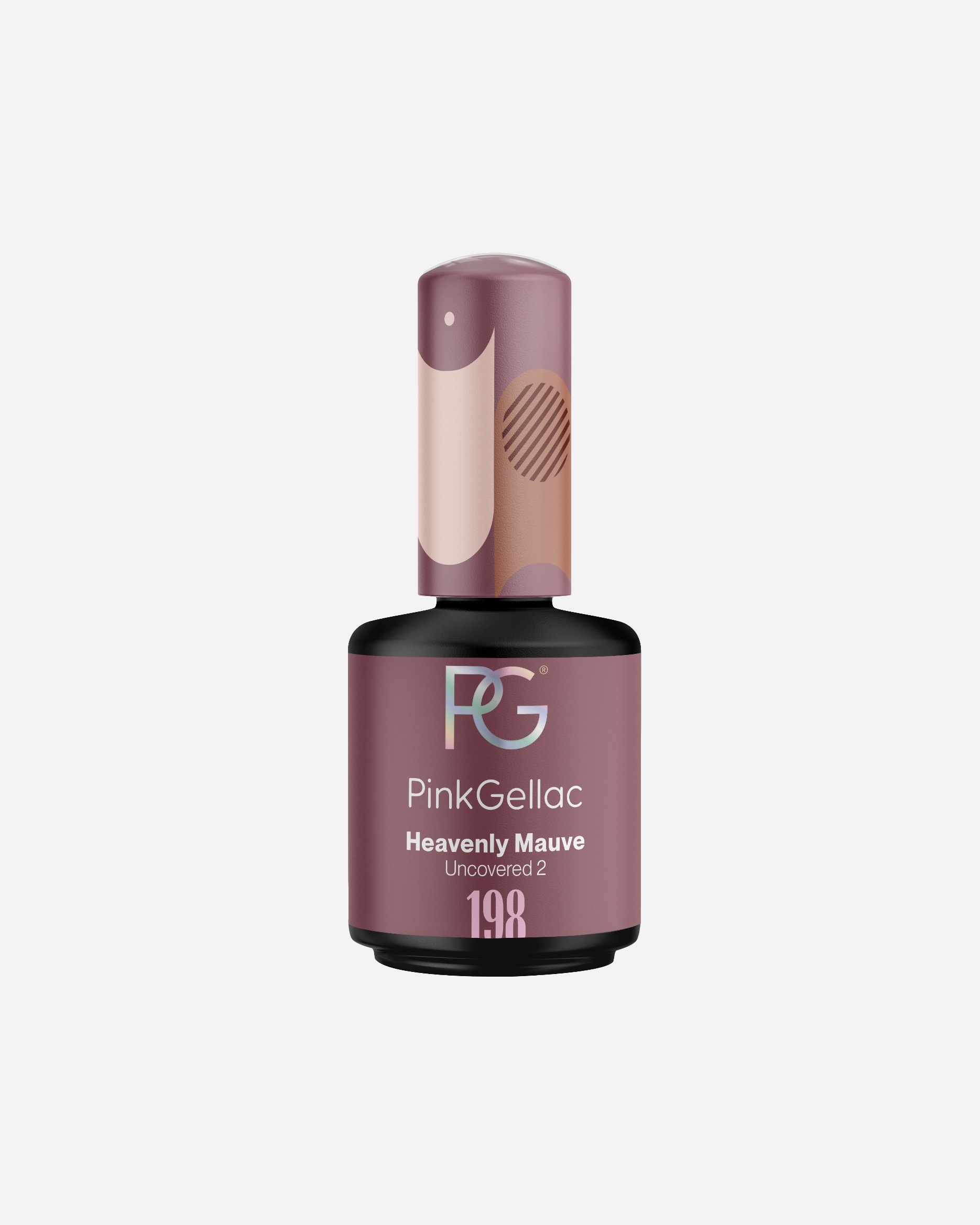 UV-nagellak voor UnisexPink GellacGel Nagellak198 Heavenly Mauve