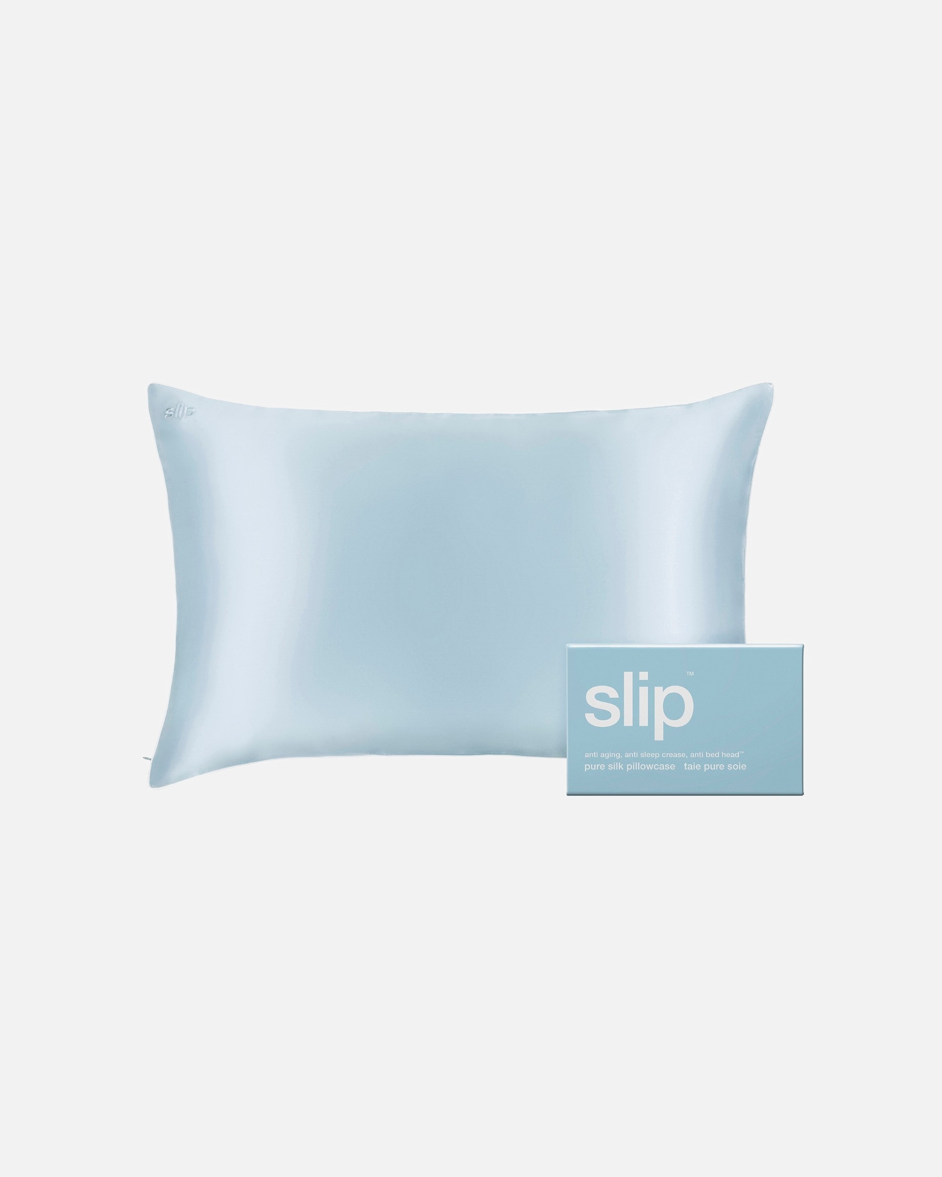 Kussen voor UnisexSlipWildflowerPure Silk Queen Pillowcase - Seabreeze