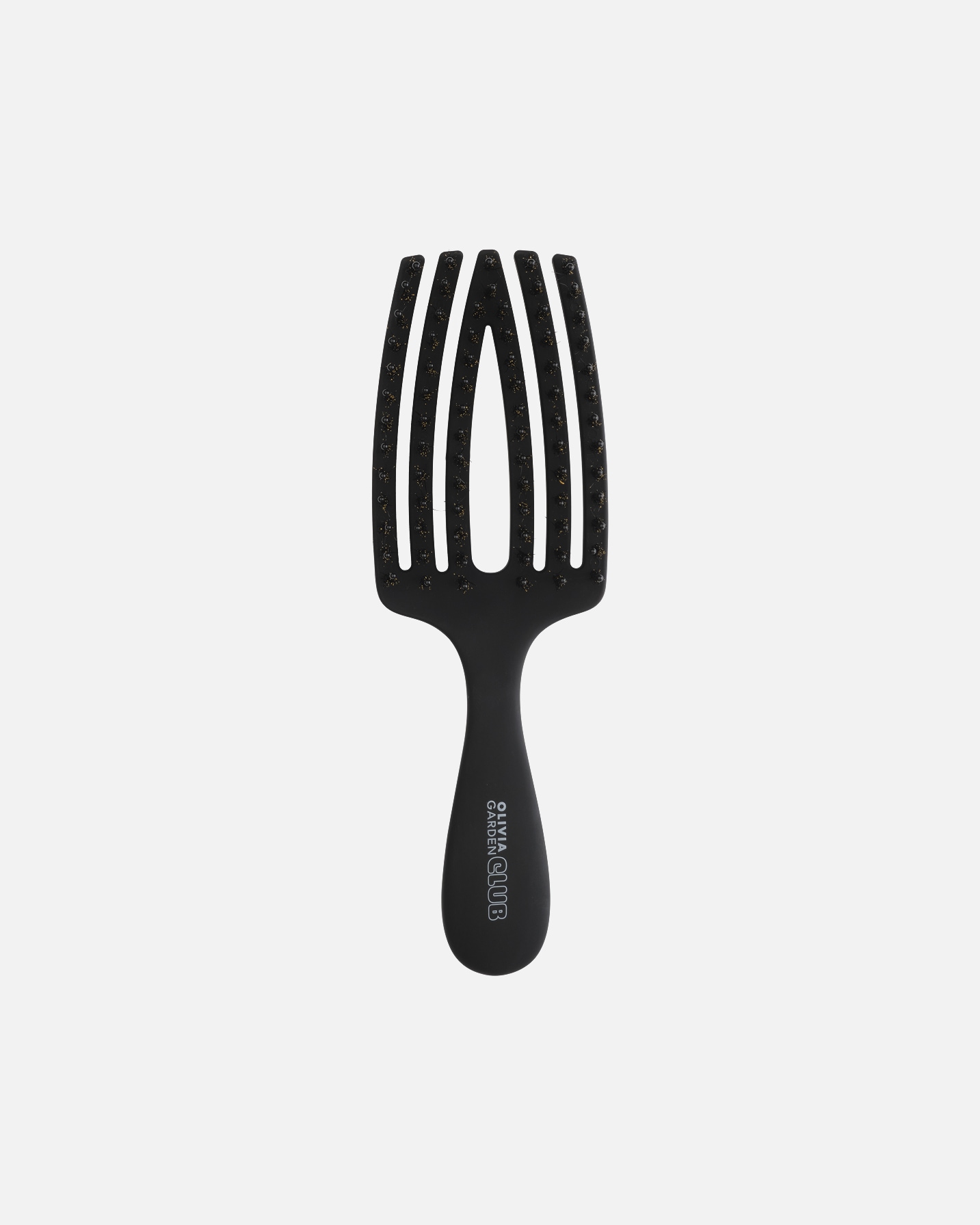 Styling-accessoire voor UnisexOlivia Garden ClubDefault Brand LineThe Nomad - Detangling & Shine FingerbrushBLACK