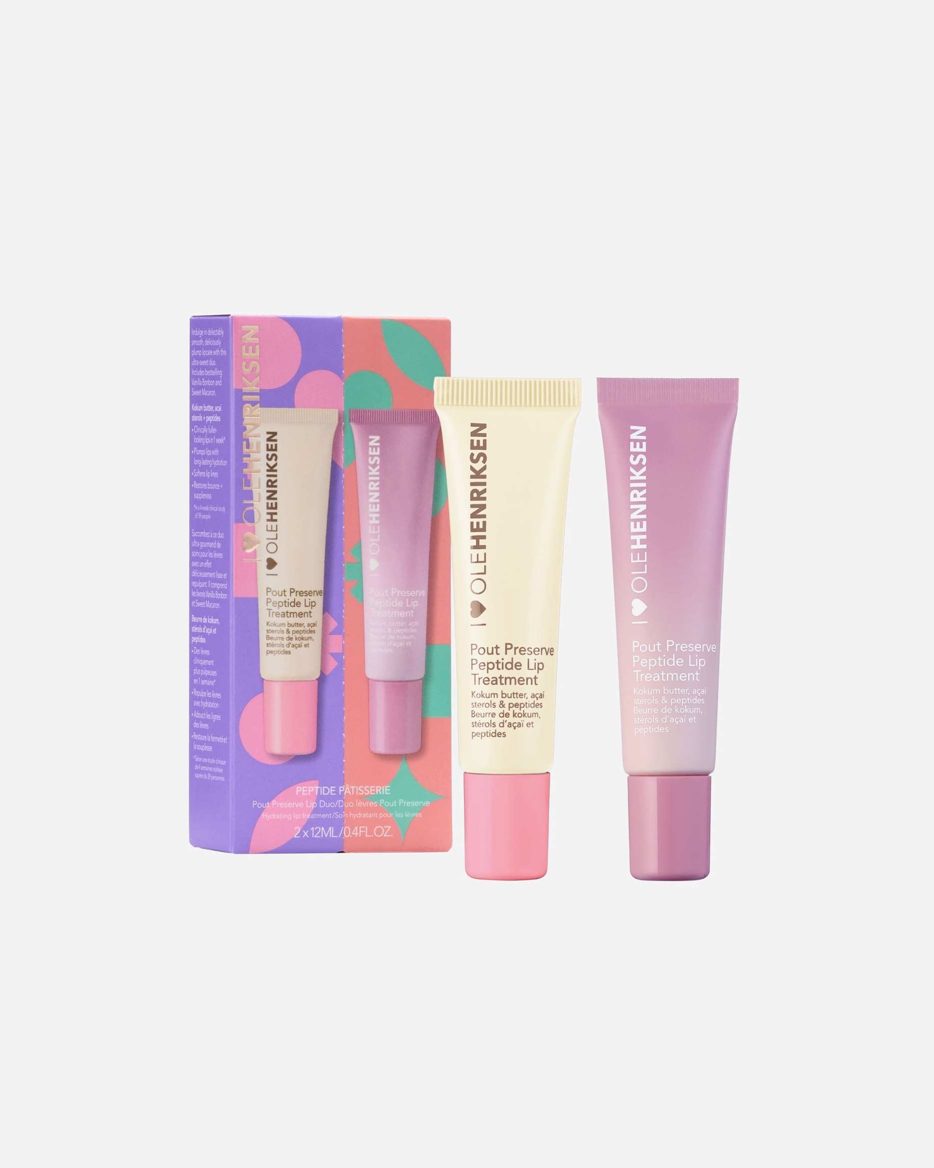 Gezichtsverzorgingsset voor UnisexOle HenriksenPeptide Pâtisserie Pout Preserve Lip Duo1 stuk