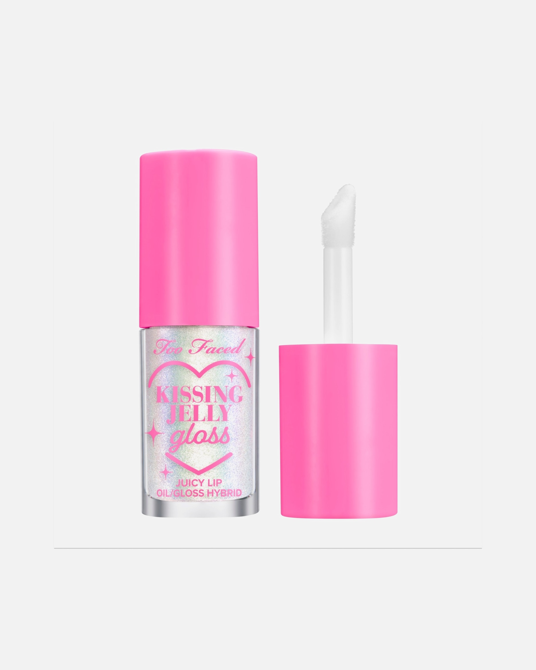 Lipgloss voor Too FacedKissing JellyLip Oil GlossSTRAWBERRY FROSTING