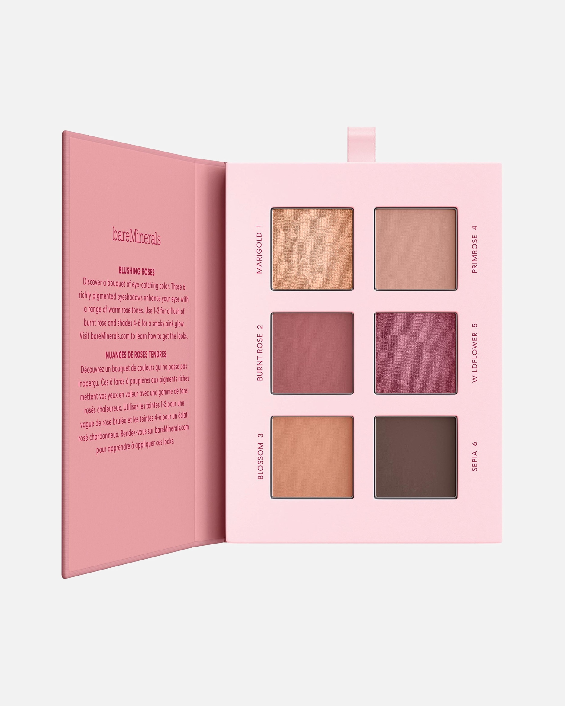 Oogschaduw voor UnisexbareMineralsMineralistEyeshadow PaletteROSEWOOD