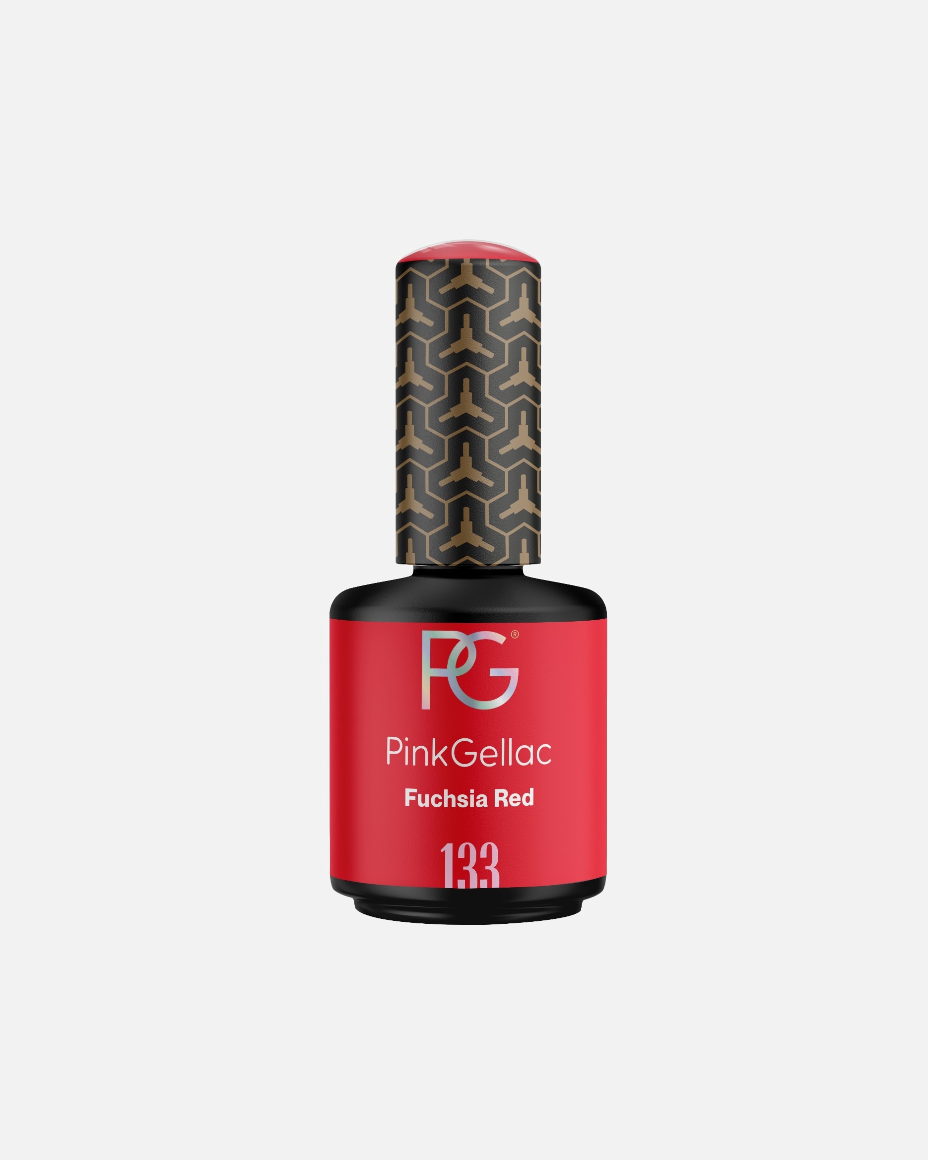 UV-nagellak voor UnisexPink GellacGel Nagellak133 Fuchsia Red