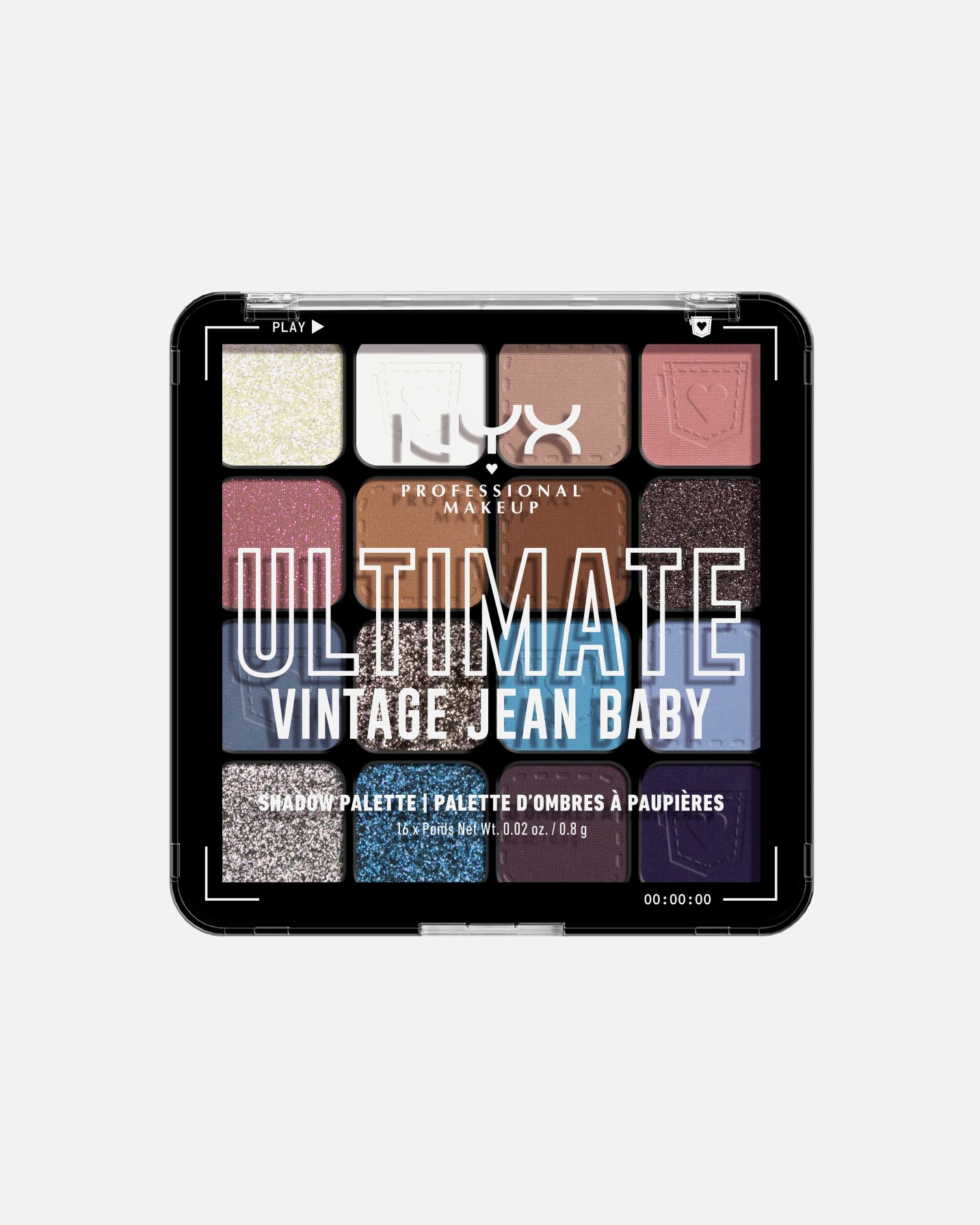 Oogschaduw voor UnisexNYX Professional MakeupUltimate Shadow PaletteVintage Jean Baby