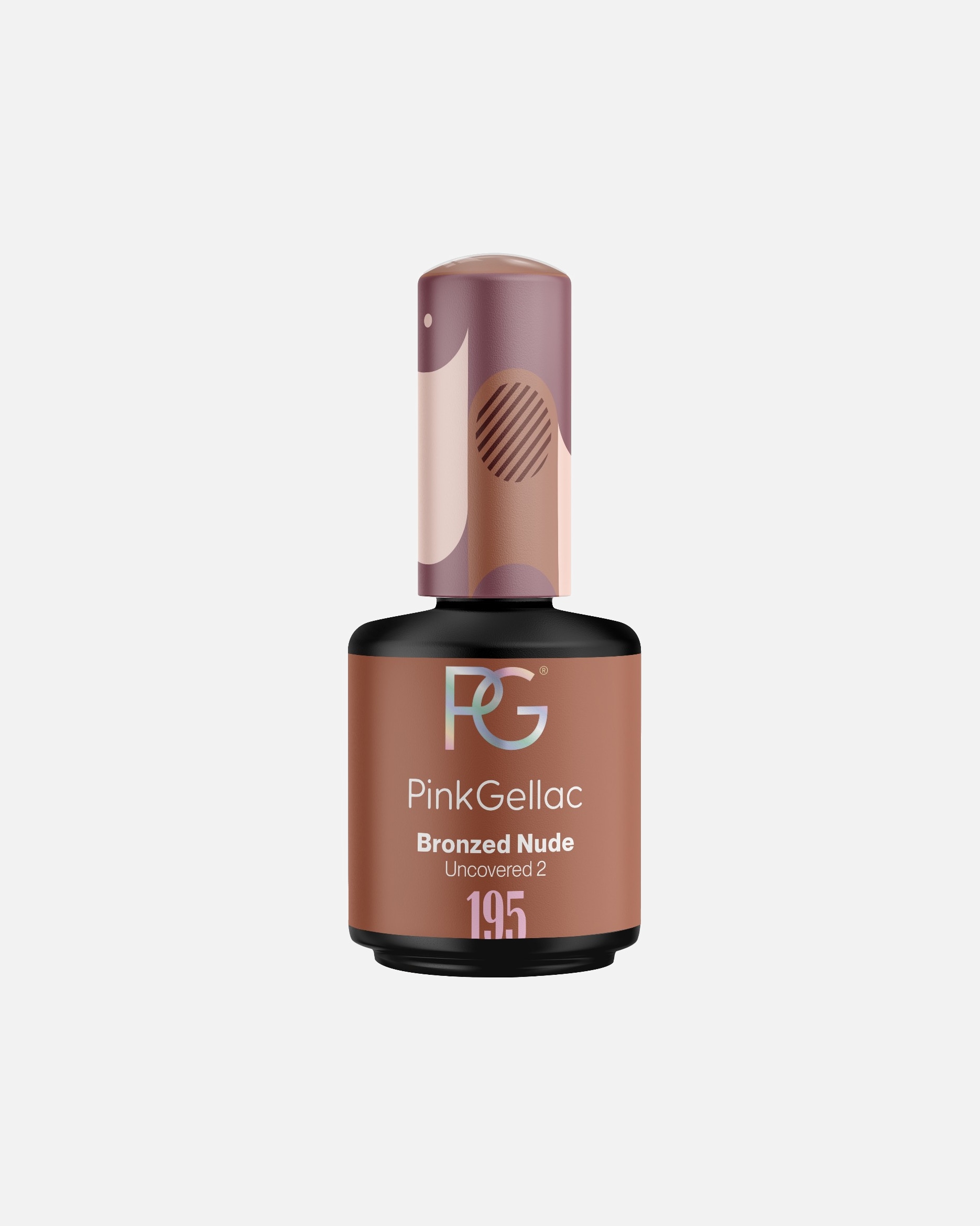 UV-nagellak voor UnisexPink GellacGel Nagellak195 Bronzed Nude