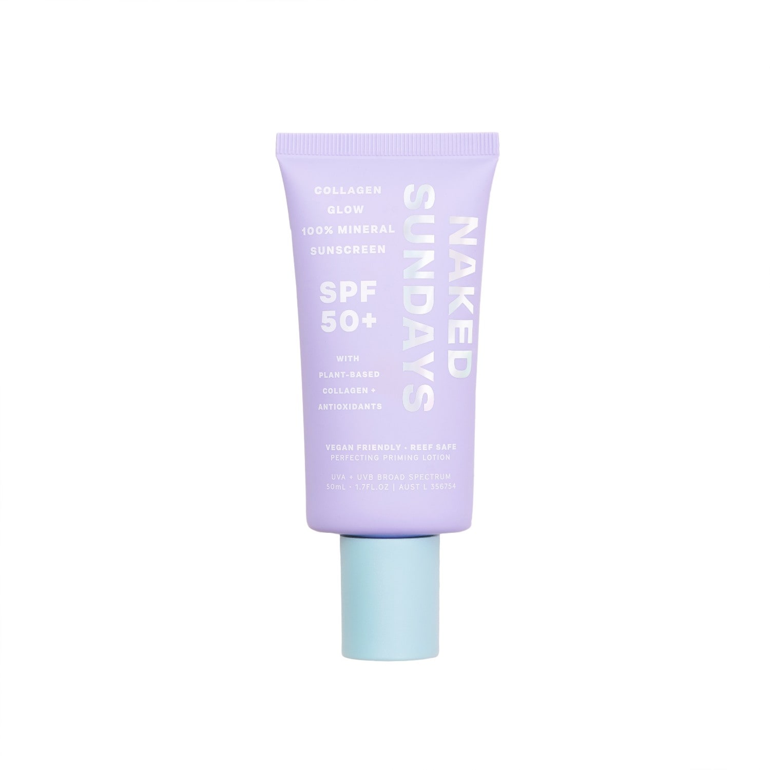SPF50+ Collagen Glow 100% Mineral Perfecting Priming Lotion