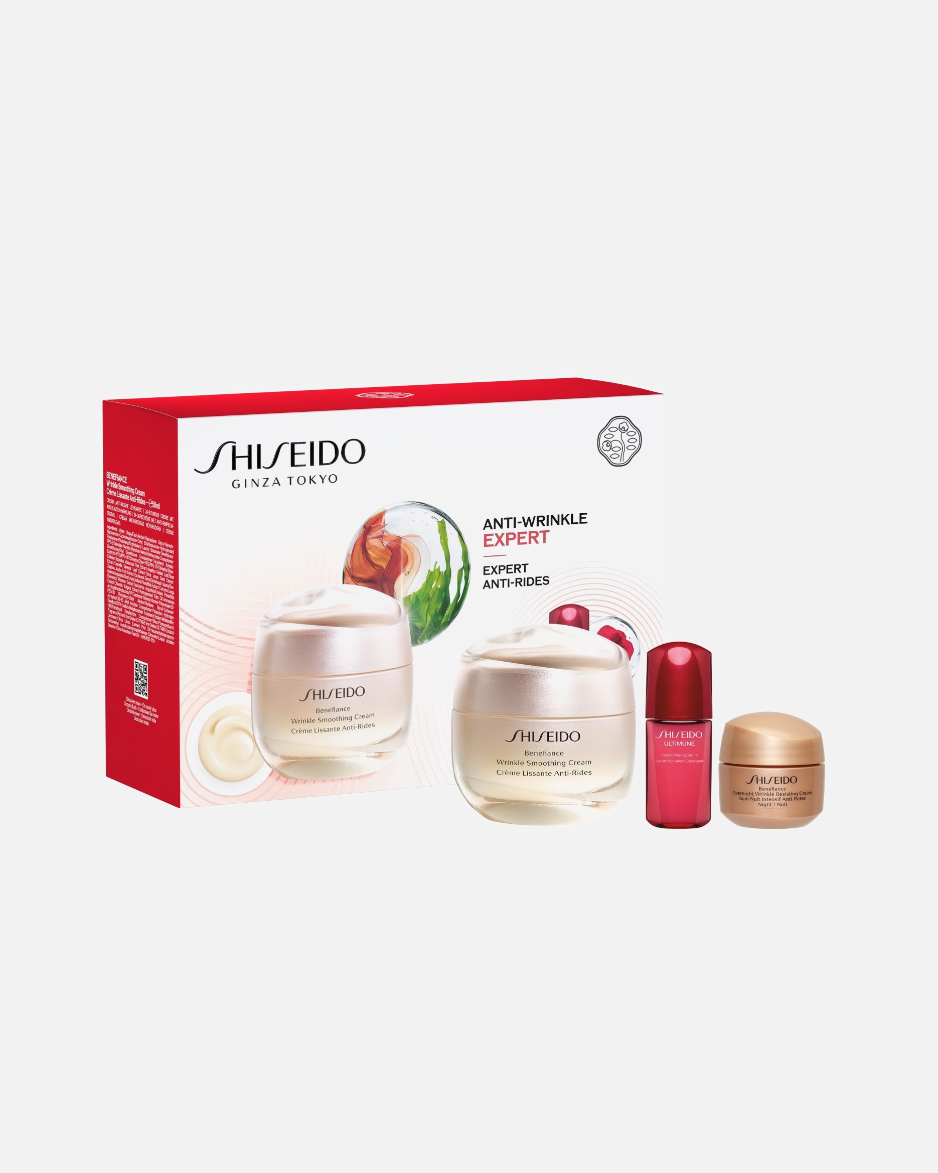 Gezichtsverzorgingsset voor ShiseidoBenefianceAnti-Wrinkle Expert1 stuk