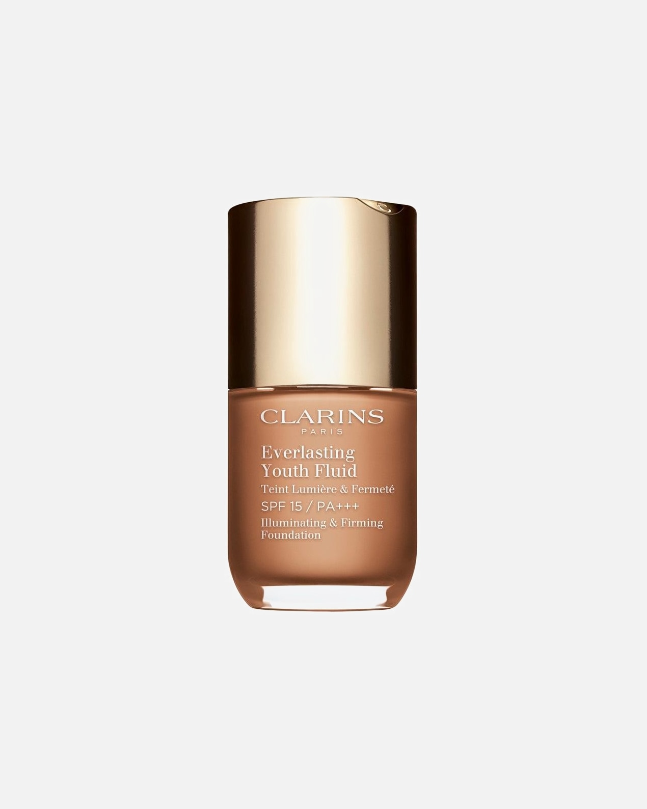 Foundation voor UnisexClarinsEverlasting Youth Fluid Foundation SPF15112.3 - SANDALWOOD