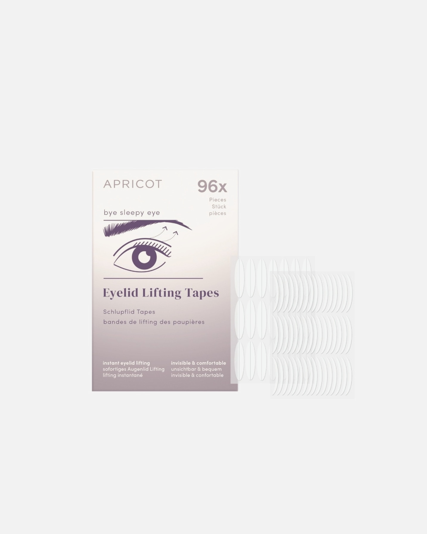 Eye patch voor UnisexApricotEyelid Lifting Tapes96 Stuks